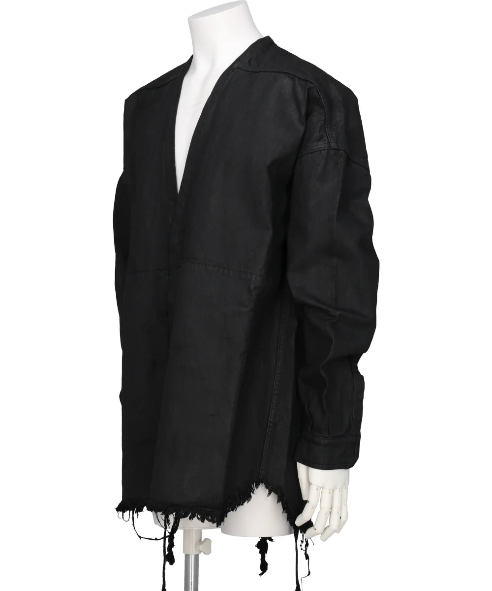 LIDO LARRY SHIRT - BLACK WAX