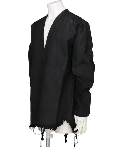 LIDO LARRY SHIRT - BLACK WAX