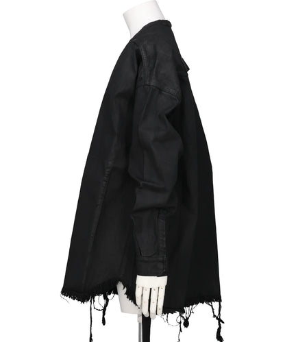 LIDO LARRY SHIRT - BLACK WAX