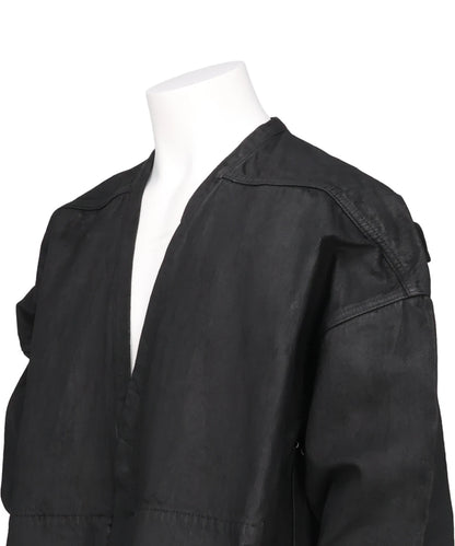 LIDO LARRY SHIRT - BLACK WAX