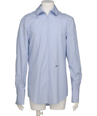 KEISUKEYOSHIDA(ケイスケヨシダ) STRIPE SIM-PLE ZIP SHIRT