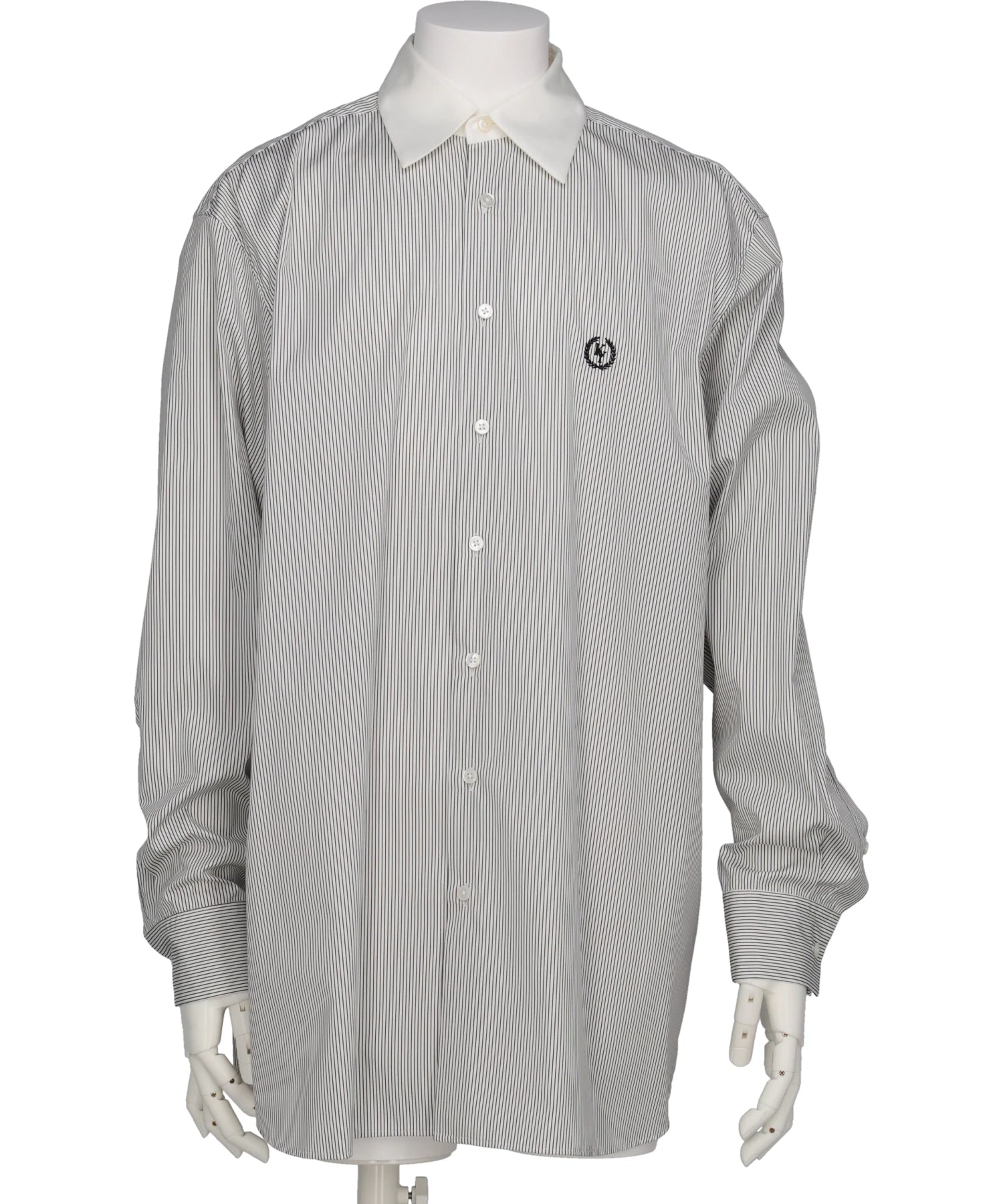 KEISUKEYOSHIDA(ケイスケヨシダ) STRIPE NERDY OVERSIZED SHIRT