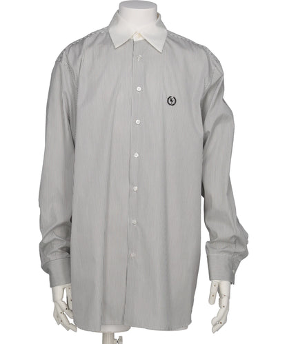 KEISUKEYOSHIDA(ケイスケヨシダ) STRIPE NERDY OVERSIZED SHIRT