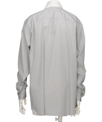 STRIPE NERDY OVERSIZED SHIRT