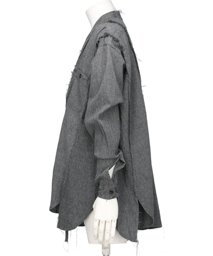 NEWSED / DOCKING WIDE DENIM SAMUE SHIRT