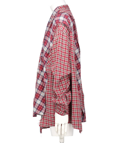 NEWSED / DOCKING WIDE CHECK CHINA SHIRT