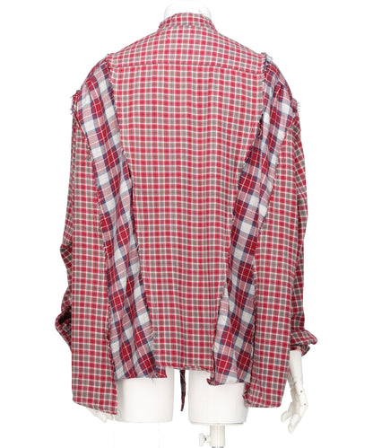 NEWSED / DOCKING WIDE CHECK CHINA SHIRT