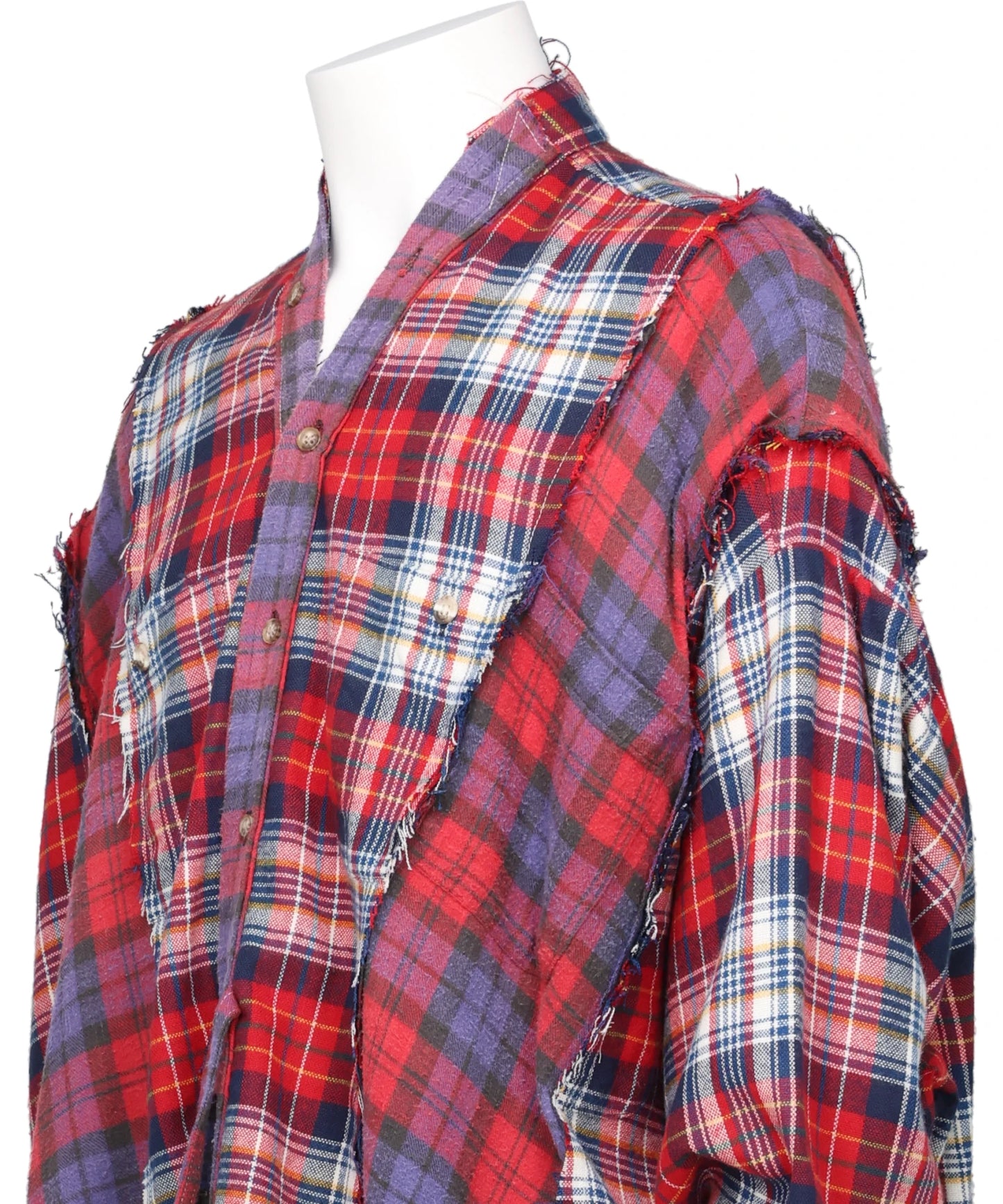 NEWSED / DOCKING WIDE CHECK CHINA SHIRT