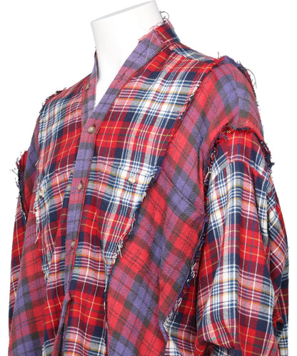 NEWSED / DOCKING WIDE CHECK CHINA SHIRT