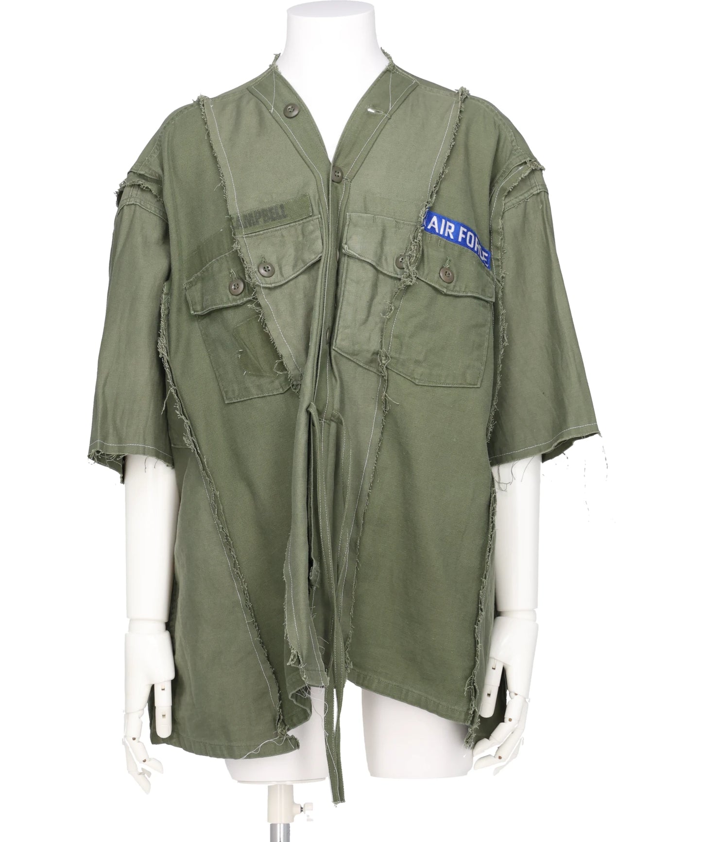 DISCOVERED(ディスカバード) NEWSED / DOCKING MILITARY SAMUE SHIRT