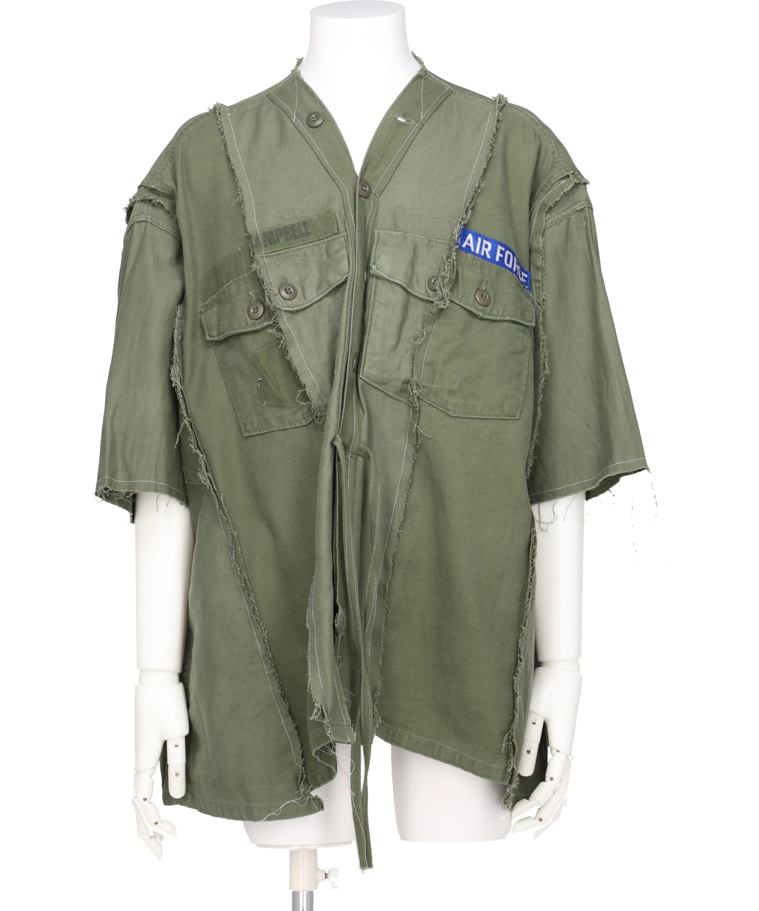 DISCOVERED(ディスカバード) NEWSED / DOCKING MILITARY SAMUE SHIRT