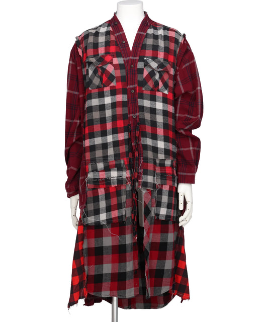 DISCOVERED(ディスカバード) NEWSED / DOCKING NEL LONG ROBE