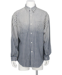 FADED SPARKLING PLAID SHIRT