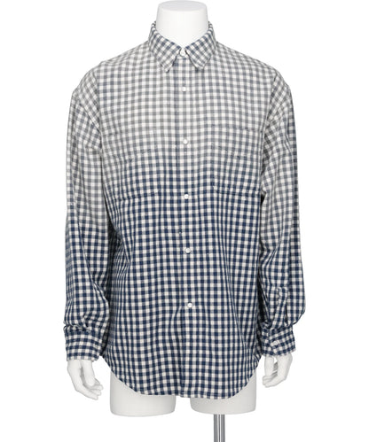 FADED SPARKLING PLAID SHIRT