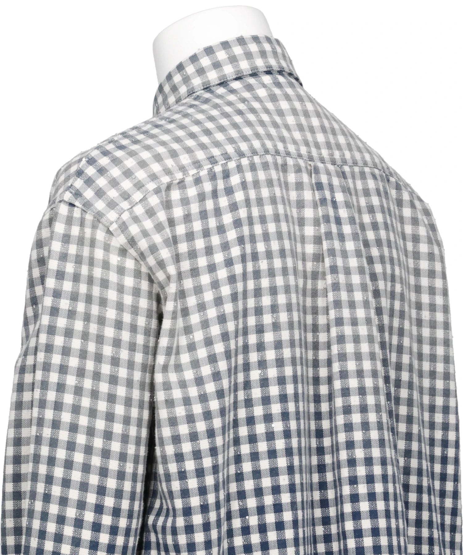 FADED SPARKLING PLAID SHIRT – MIDWEST ONLINE STORE