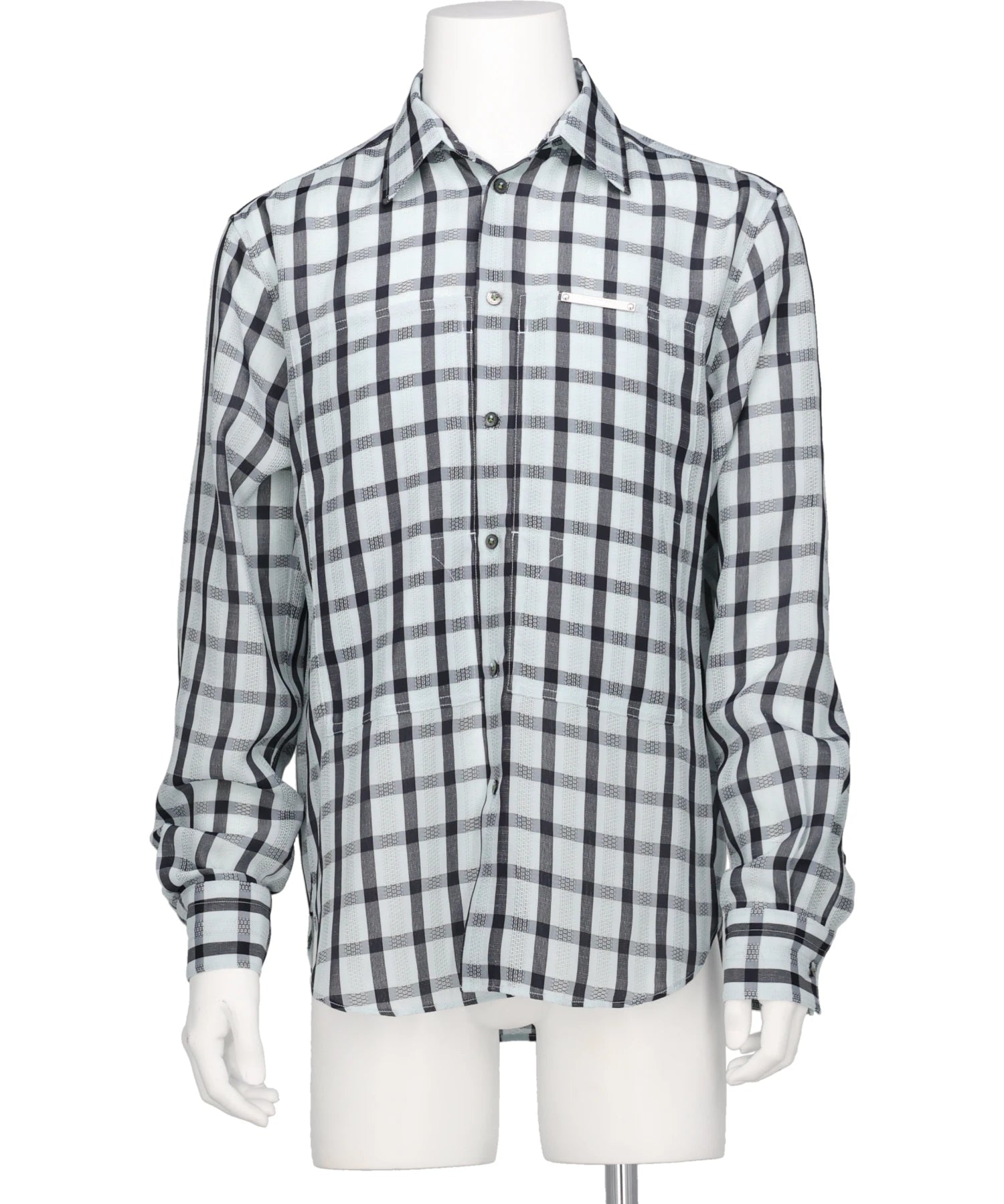 DAIRIKU(ダイリク) 2026SS "LENO WEAVE"W-PKT DRESS L-S SHIRT 26SS-SH11