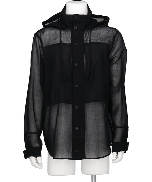 DAIRIKU(ダイリク) 2026SS WOOL CHECK HOODIE WOOL SHIRT 26SS-SH4