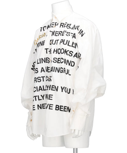 KINMEDAI LINE MESSAGE SHIRT