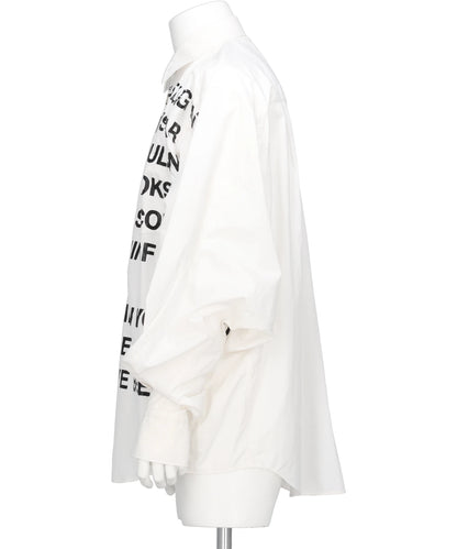 KINMEDAI LINE MESSAGE SHIRT