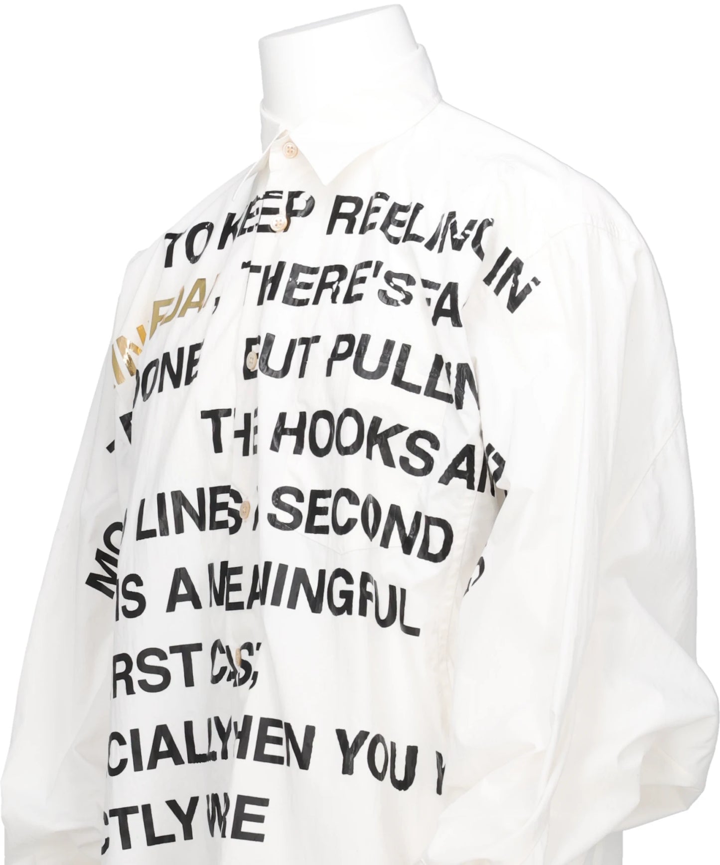 KINMEDAI LINE MESSAGE SHIRT