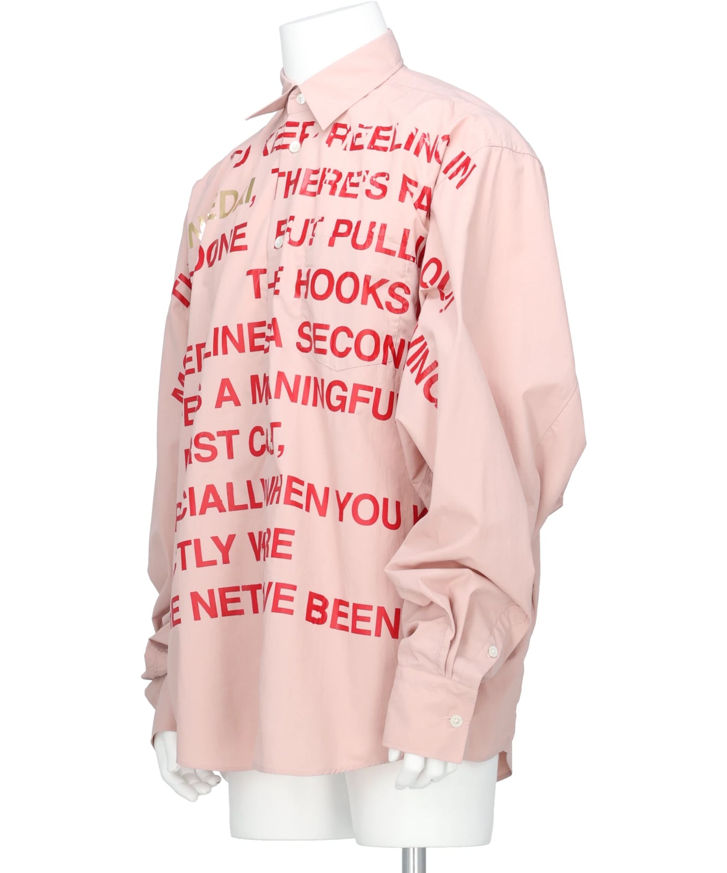 KINMEDAI LINE MESSAGE SHIRT