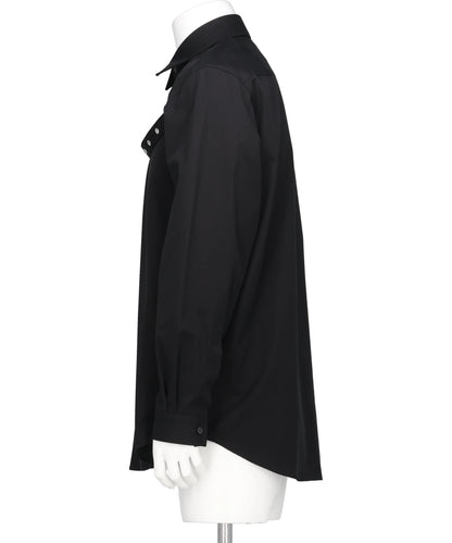 BROADCLOTH FLONT STRAP SHIRT