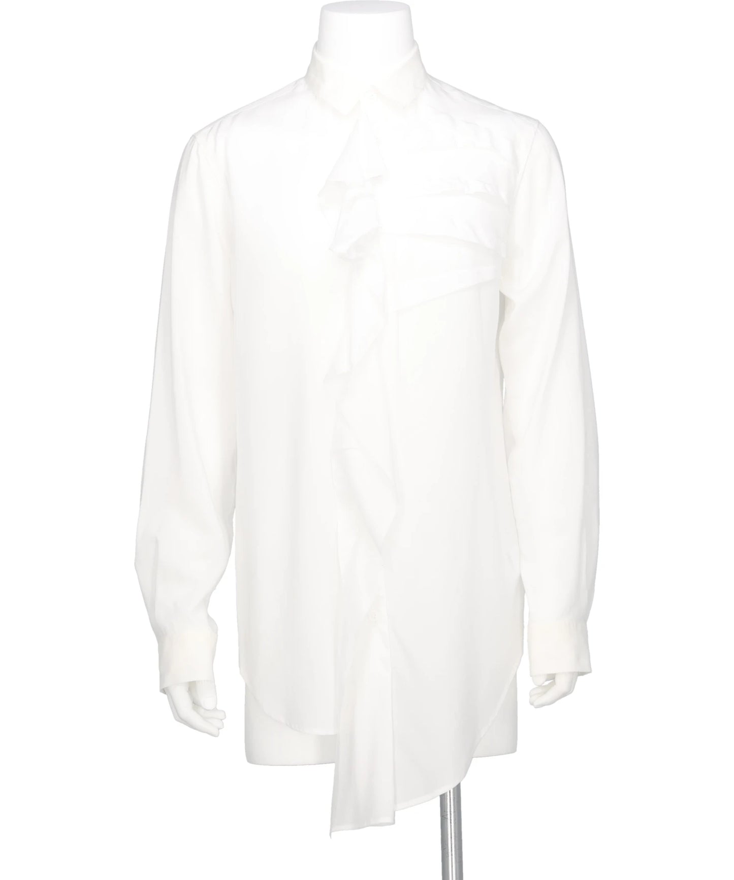 sulvam(サルバム) 2026SS LEFT-FRONT TUCK RAYON SHIRT MX-B04-010