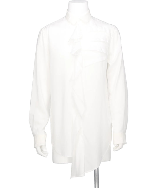 sulvam(サルバム) 2026SS LEFT-FRONT TUCK RAYON SHIRT MX-B04-010