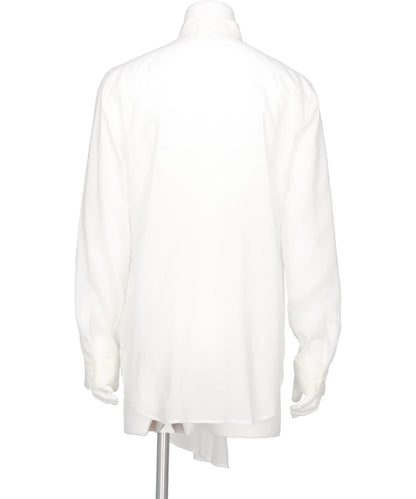 LEFT-FRONT TUCK RAYON SHIRT