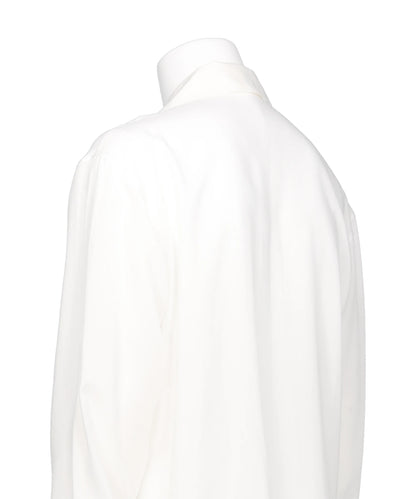 OPEN-COLLAR RAYON SHIRT