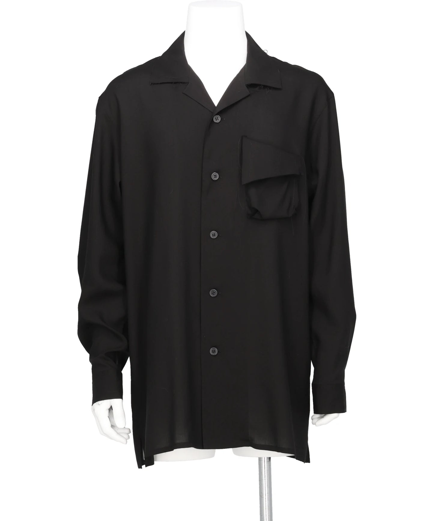 sulvam(サルバム) 2026SS OPEN-COLLAR RAYON SHIRT MX-B05-010