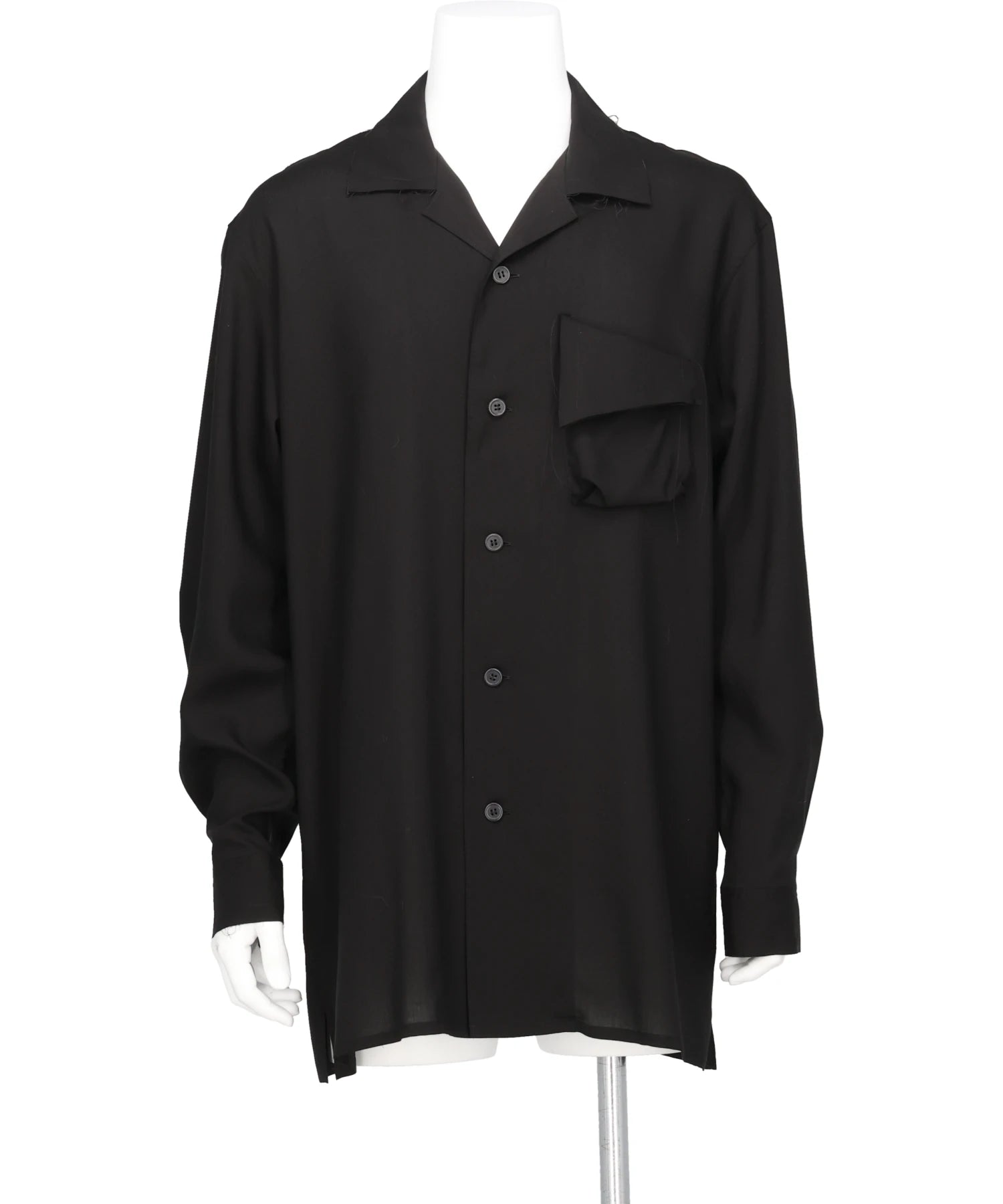 sulvam(サルバム) 2026SS OPEN-COLLAR RAYON SHIRT MX-B05-010