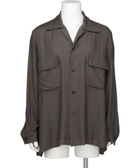 YOKE(ヨーク) 2026SS MODAL DOUBLE POCKET OPEN COLLAR SHIRT YK26SS01215SH
