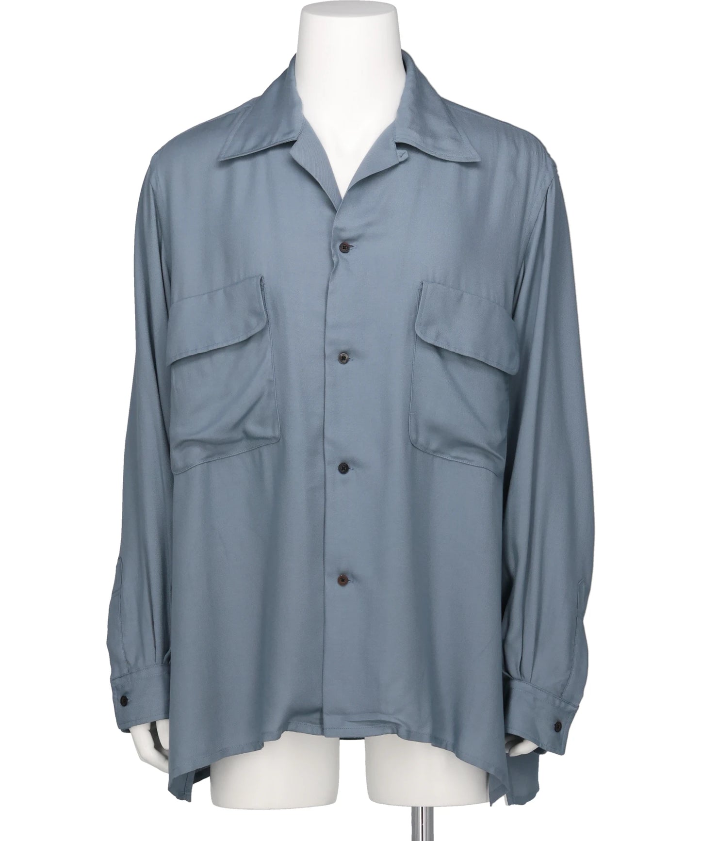 YOKE(ヨーク) 2026SS MODAL DOUBLE POCKET OPEN COLLAR SHIRT YK26SS01215SH