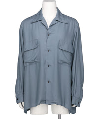 YOKE(ヨーク) 2026SS MODAL DOUBLE POCKET OPEN COLLAR SHIRT YK26SS01215SH