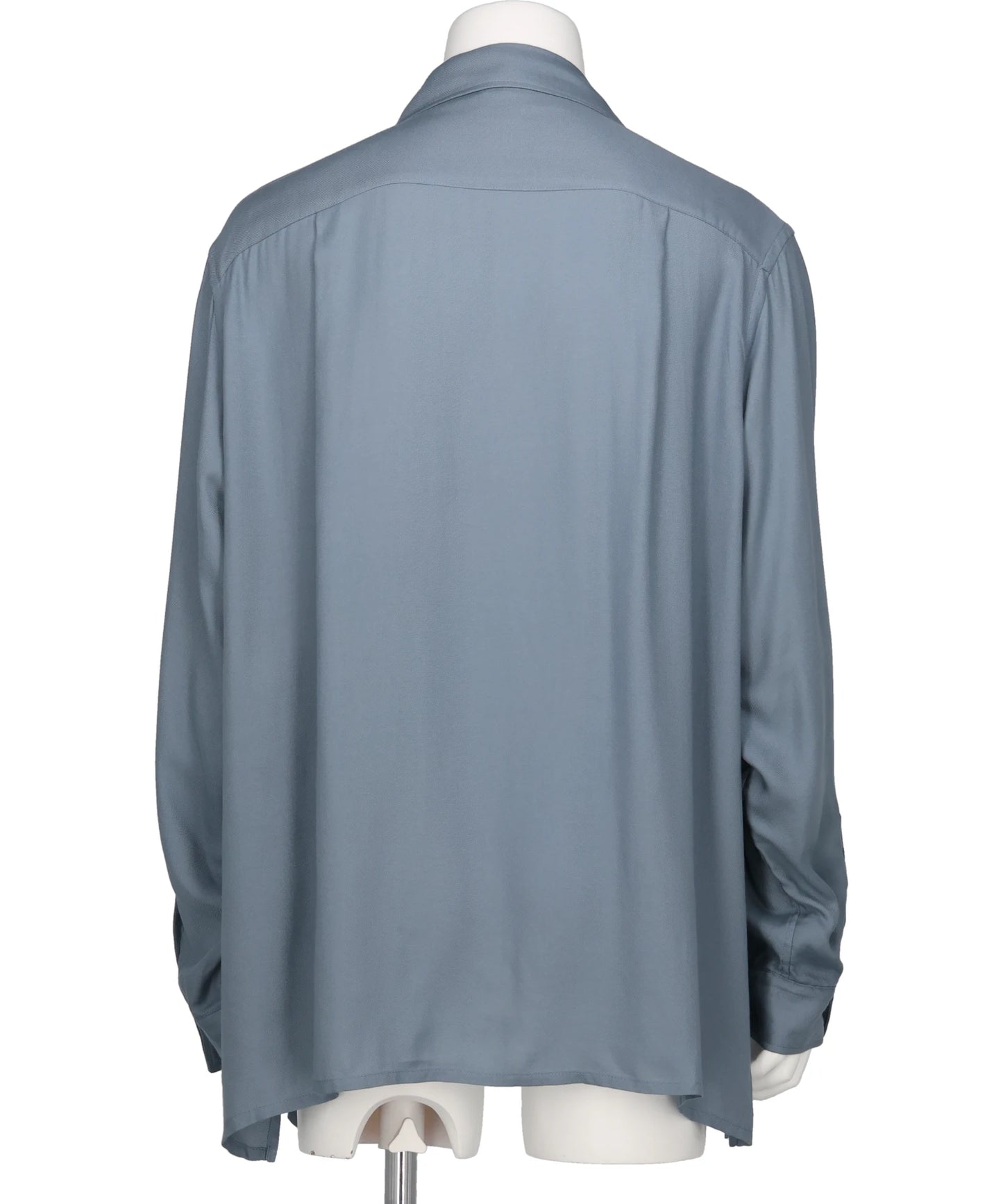 MODAL DOUBLE POCKET OPEN COLLAR SHIRT