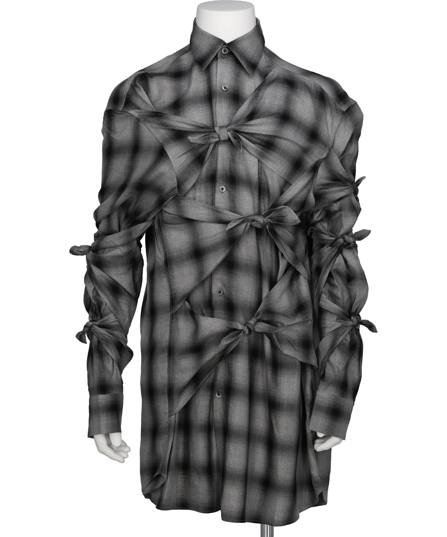 KEISUKEYOSHIDA(ケイスケヨシダ) 2026SS IMITATION RIBBON SHIRT KYB61FJ117