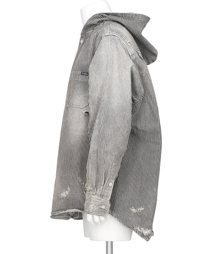 HOODED HICKORY SHIRT