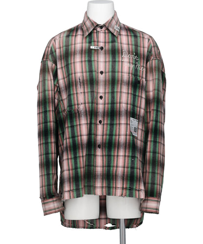 VINTAGE LIKE CHECK L/S SHIRTS