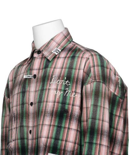 VINTAGE LIKE CHECK L/S SHIRTS