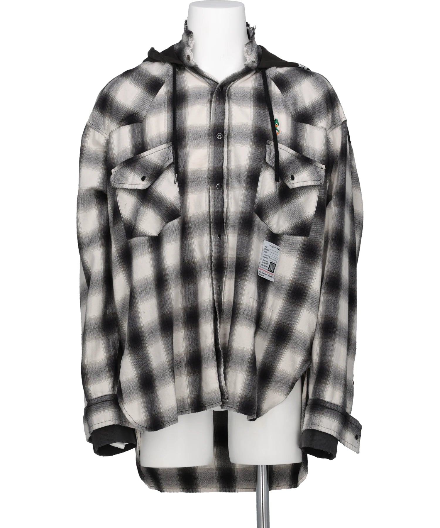 Maison MIHARA YASUHIRO(メゾンミハラヤスヒロ) 2026SS SWEAT HOODIE L/S SHIRTS J16SH182