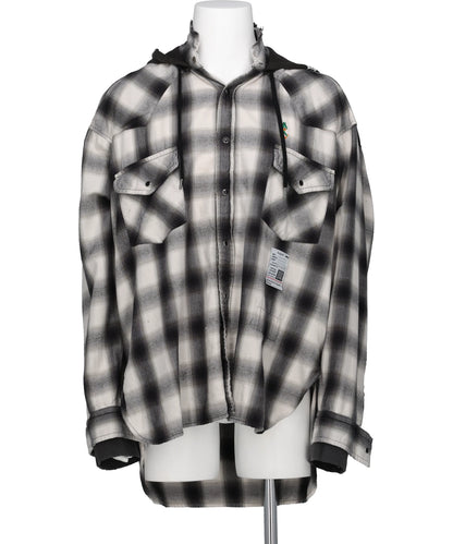 Maison MIHARA YASUHIRO(メゾンミハラヤスヒロ) 2026SS SWEAT HOODIE L/S SHIRTS J16SH182