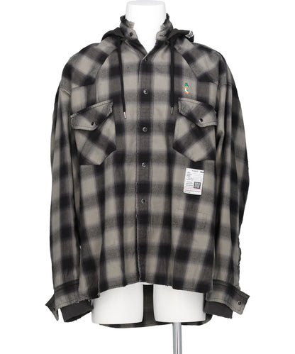 Maison MIHARA YASUHIRO(メゾンミハラヤスヒロ) 2026SS SWEAT HOODIE L/S SHIRTS J16SH182