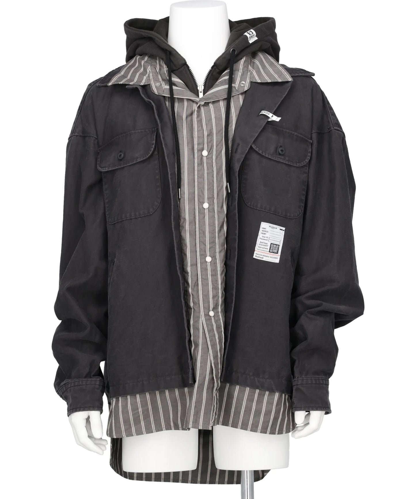 Maison MIHARA YASUHIRO(メゾンミハラヤスヒロ) 2026SS TRIPLE LAYERED L/S SHIRTS J16SH185