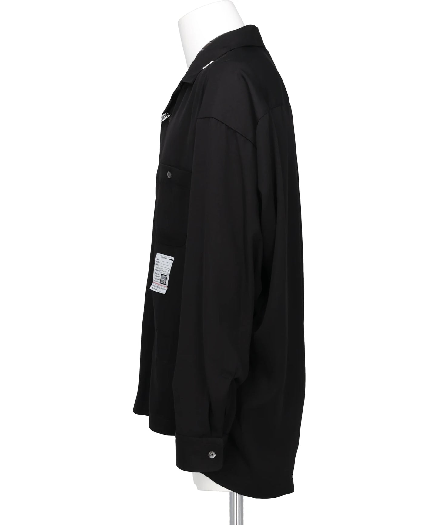 ATTACED TIE L/S SHIRTS