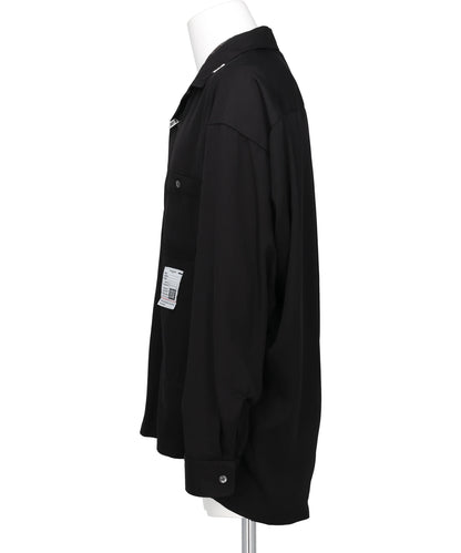 ATTACED TIE L/S SHIRTS