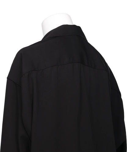 ATTACED TIE L/S SHIRTS