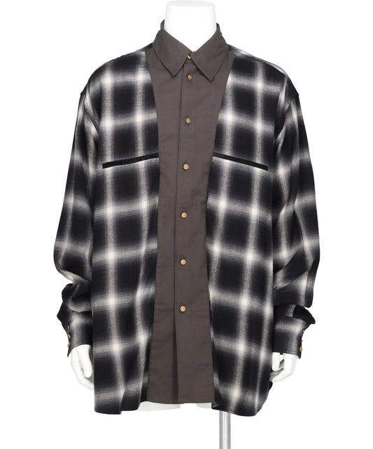 LES SIX(レシス) 2026SS INSIDE OUT SHIRT SJTT-10-SH-INSO