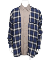 LES SIX(レシス) 2026SS INSIDE OUT SHIRT SJTT-10-SH-INSO