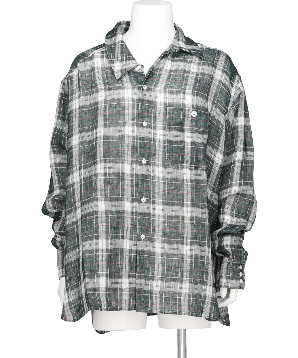 LES SIX(レシス) 2026SS CHECK SLIP SHIRT TJGOETT-10SH-CHES